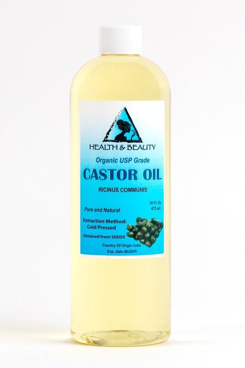 Castor oil organic usp grade hexane free cold pressed premium fresh